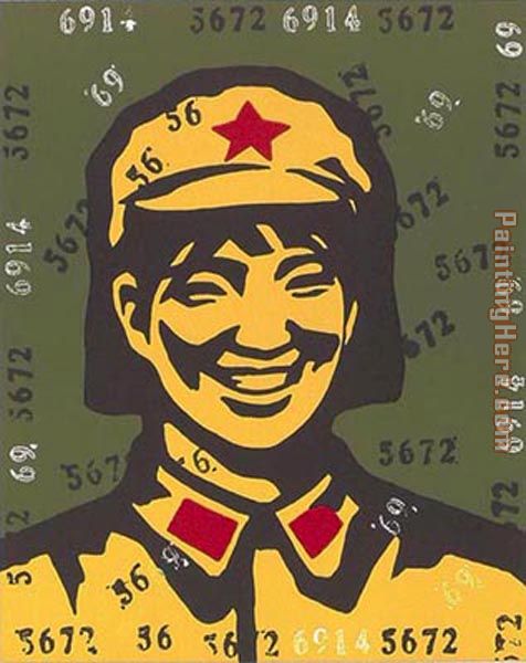 Wang Guangyi The Belief I